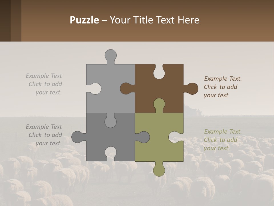 Equipment Supply Air PowerPoint Template