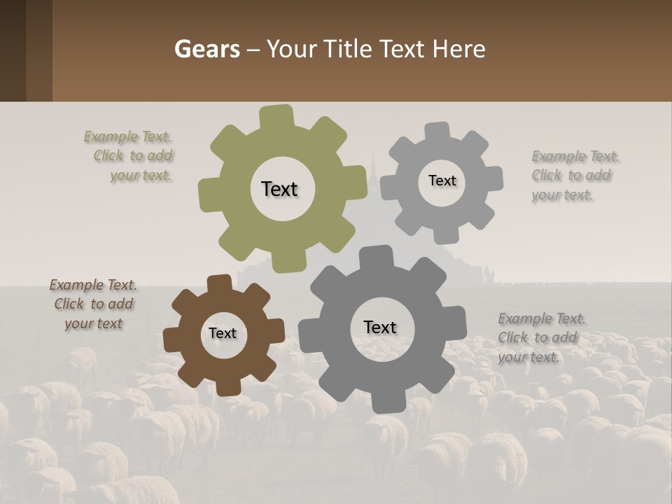 Equipment Supply Air PowerPoint Template
