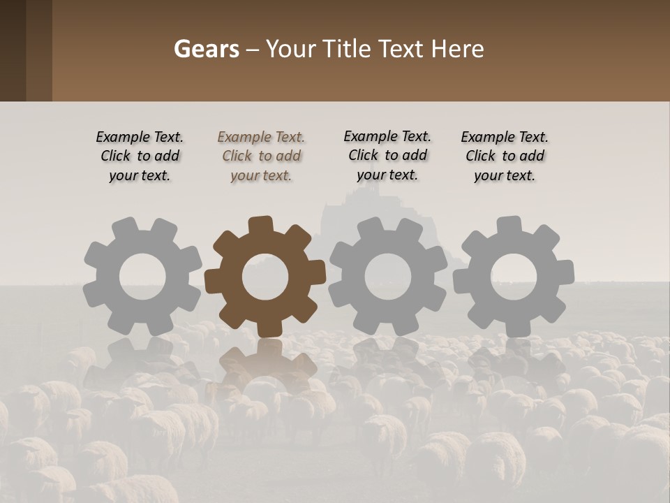 Equipment Supply Air PowerPoint Template