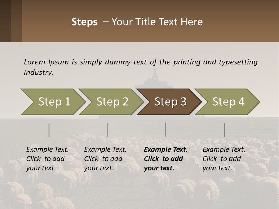 Equipment Supply Air PowerPoint Template