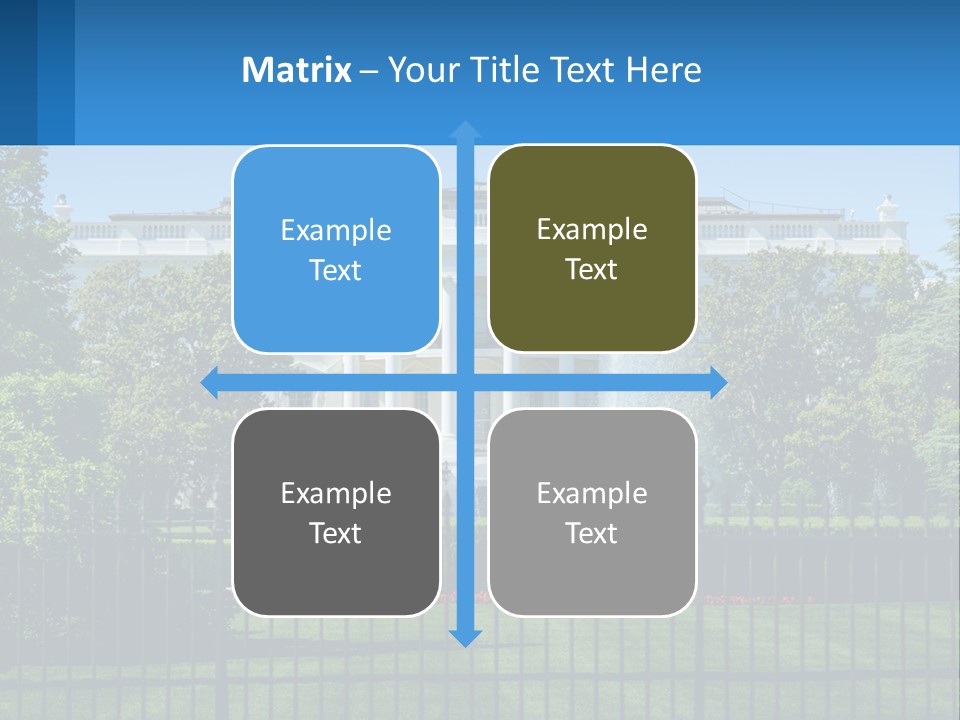 Temperature House Switch PowerPoint Template