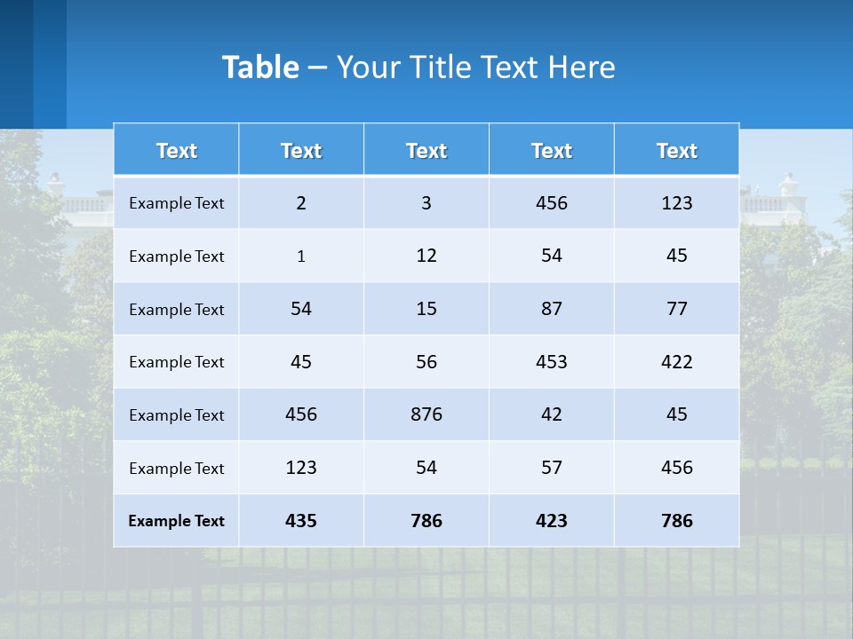 Temperature House Switch PowerPoint Template