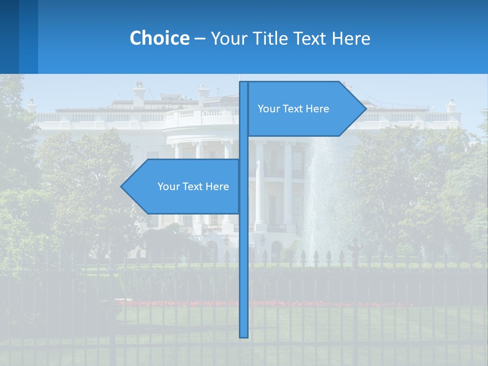 Temperature House Switch PowerPoint Template