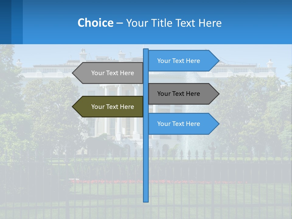 Temperature House Switch PowerPoint Template