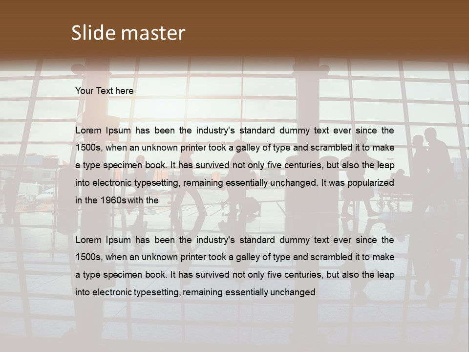 Temperature Ventilation System PowerPoint Template