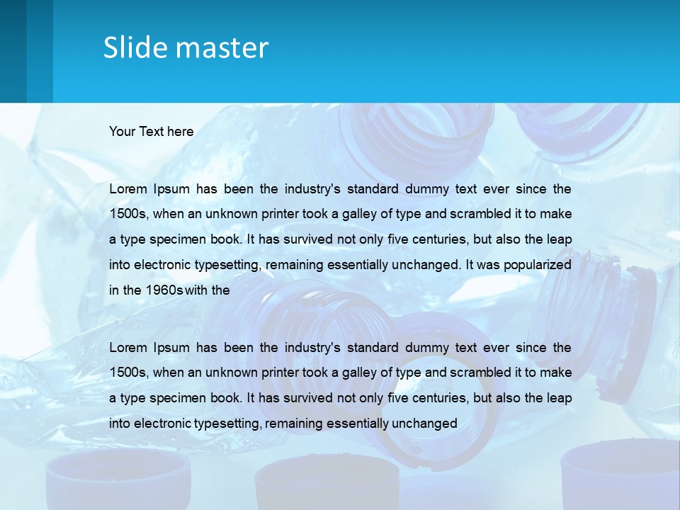 Home Supply White PowerPoint Template