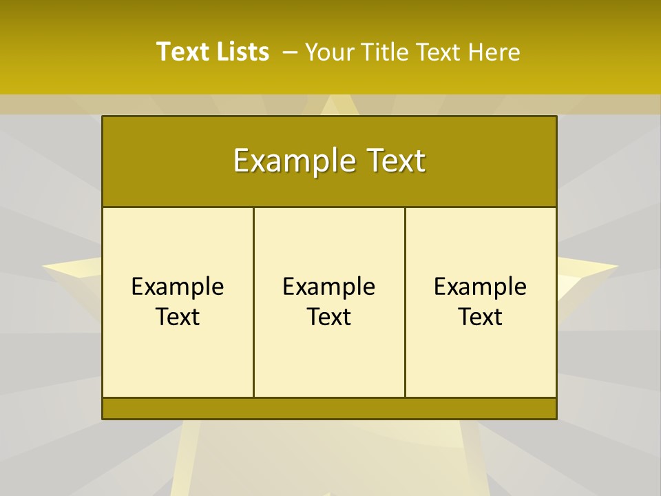 Condition Industry Home PowerPoint Template