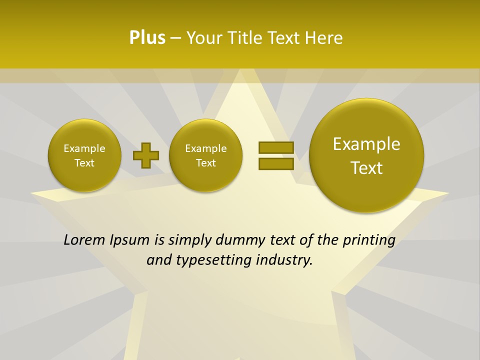 Condition Industry Home PowerPoint Template