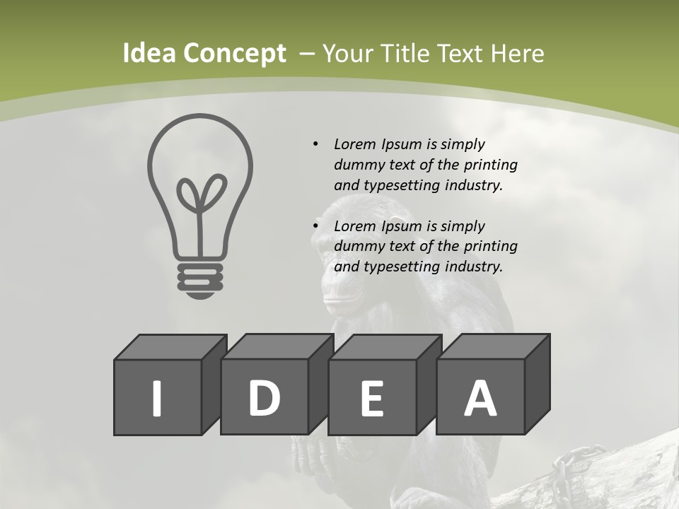 Energy Power Supply PowerPoint Template