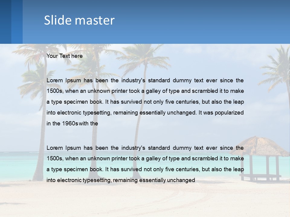 Equipment Cold System PowerPoint Template