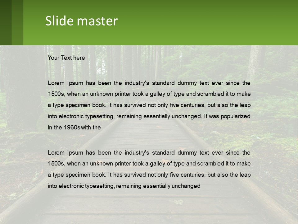 Electric Air Cool PowerPoint Template