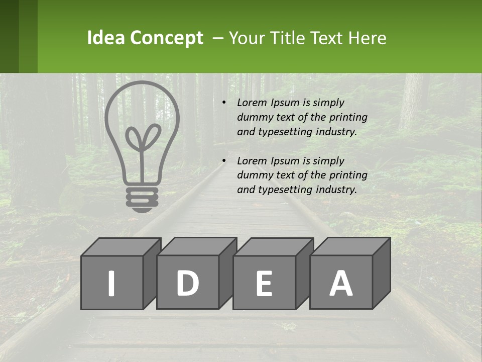 Electric Air Cool PowerPoint Template