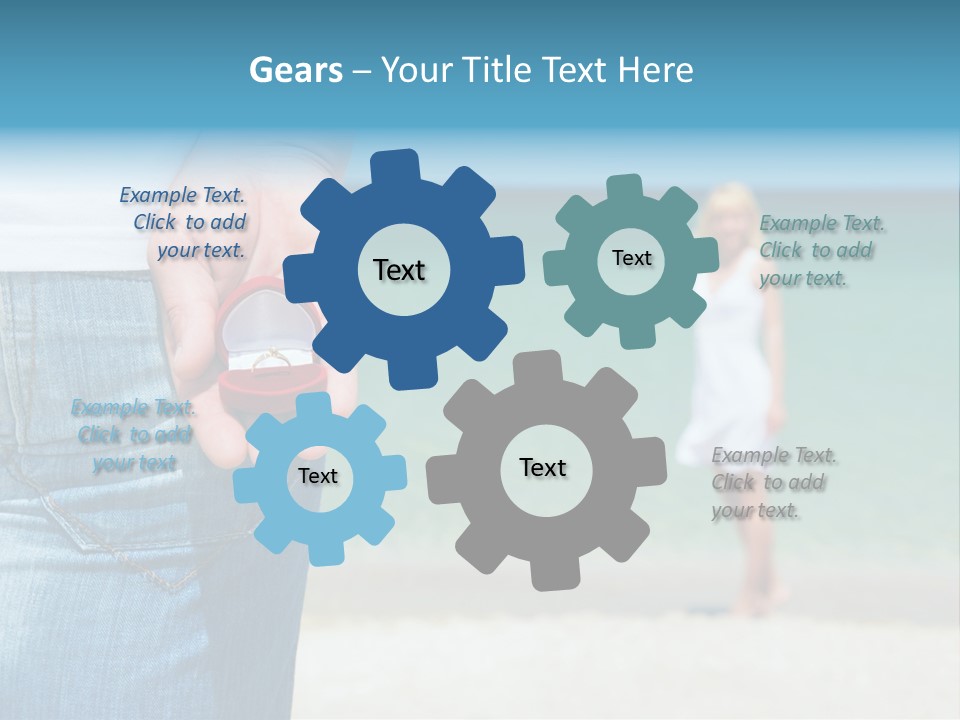 Cool Temperature Remote PowerPoint Template