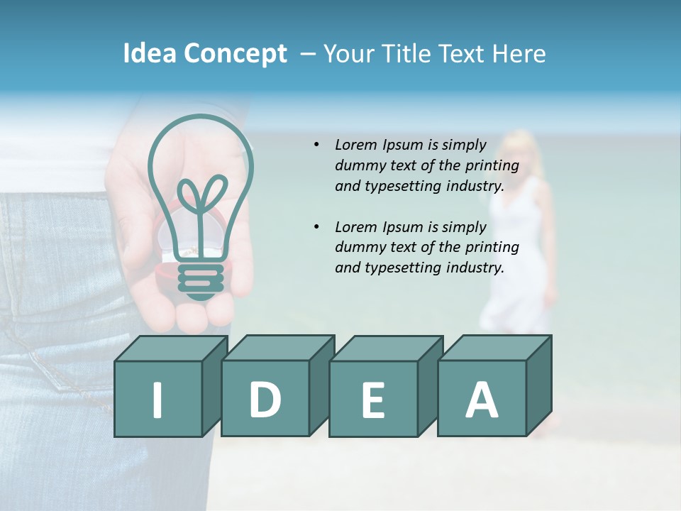 Cool Temperature Remote PowerPoint Template