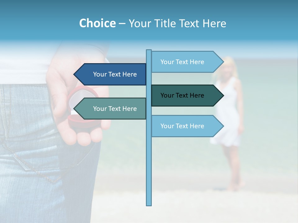Cool Temperature Remote PowerPoint Template