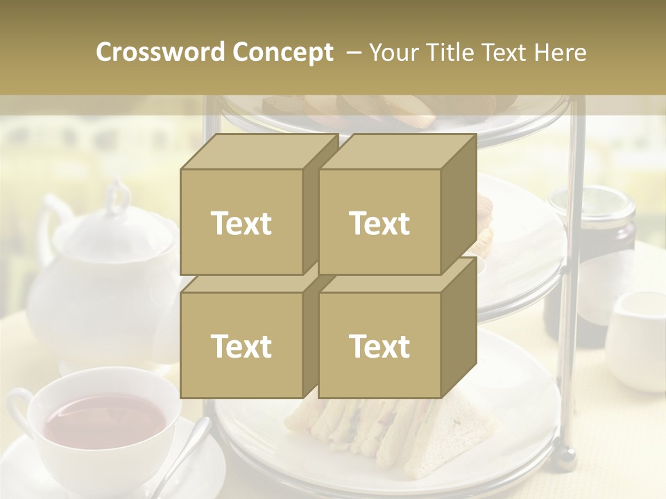 White Industry Power PowerPoint Template