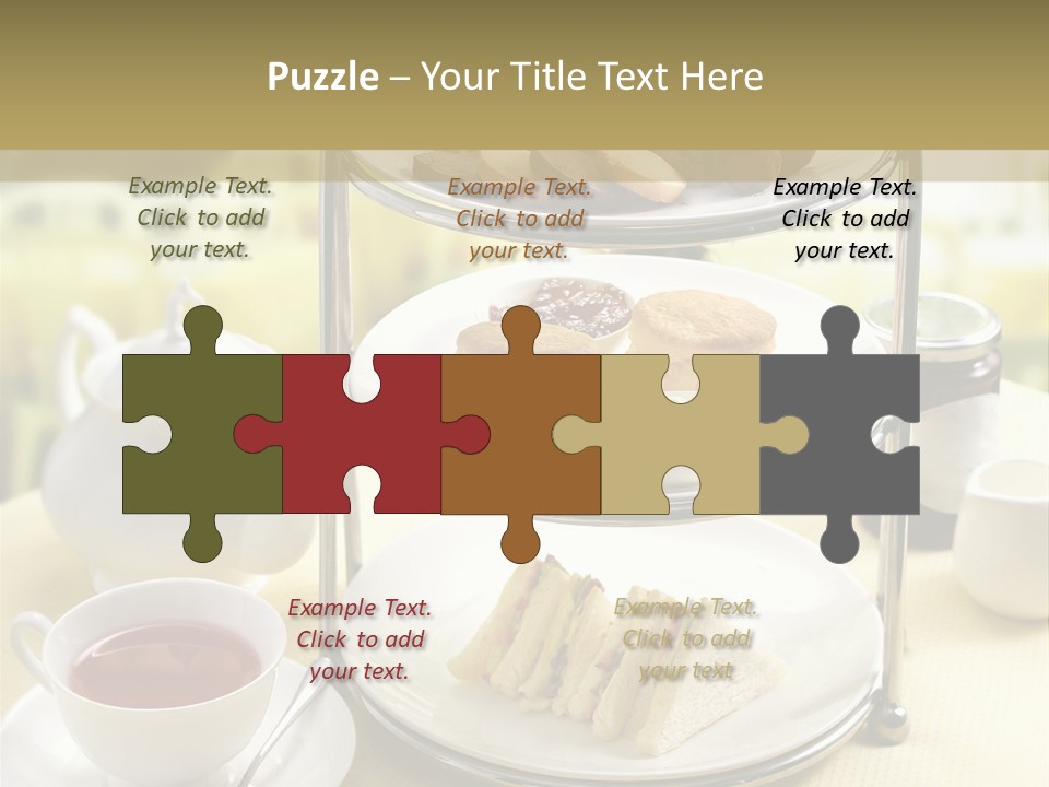 White Industry Power PowerPoint Template