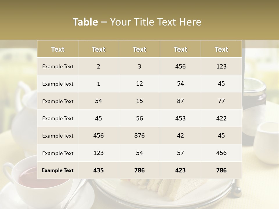 White Industry Power PowerPoint Template