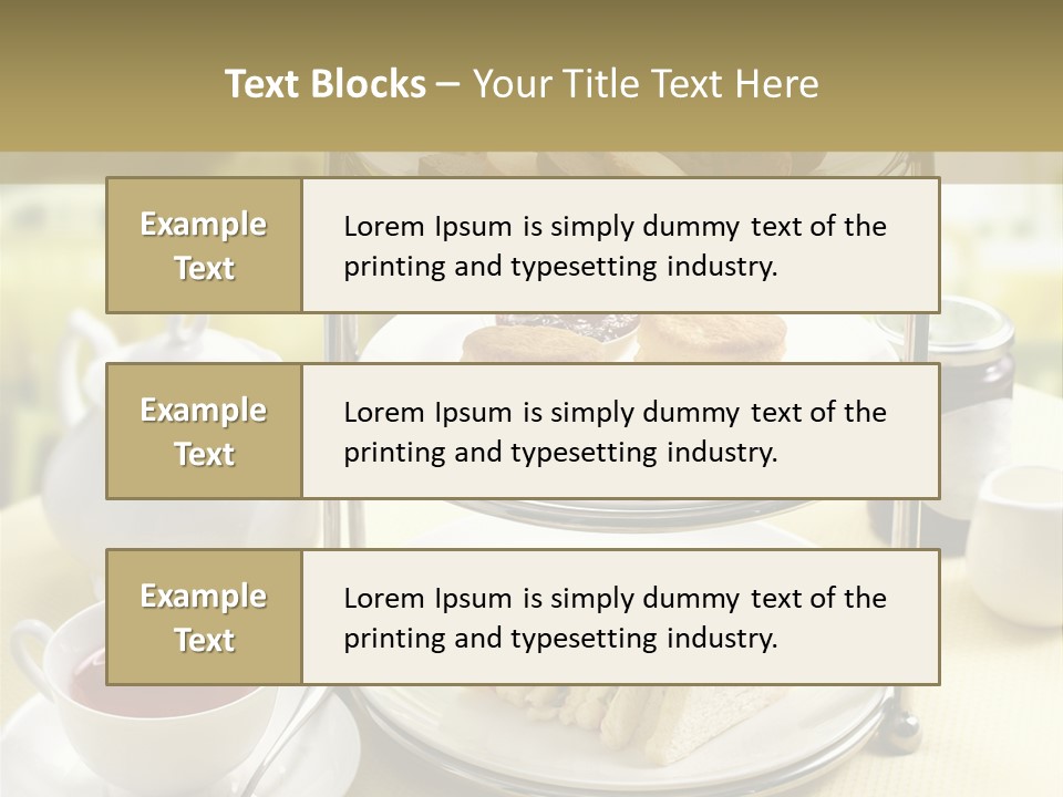White Industry Power PowerPoint Template