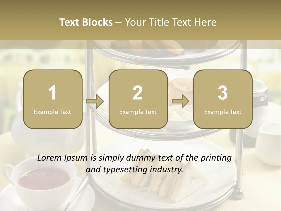 White Industry Power PowerPoint Template