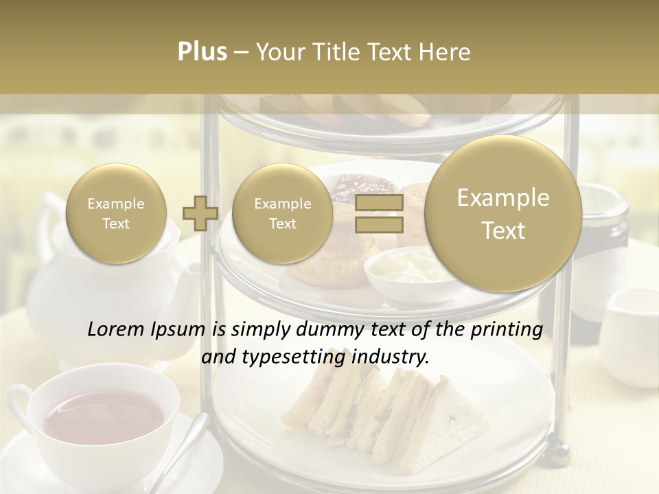 White Industry Power PowerPoint Template