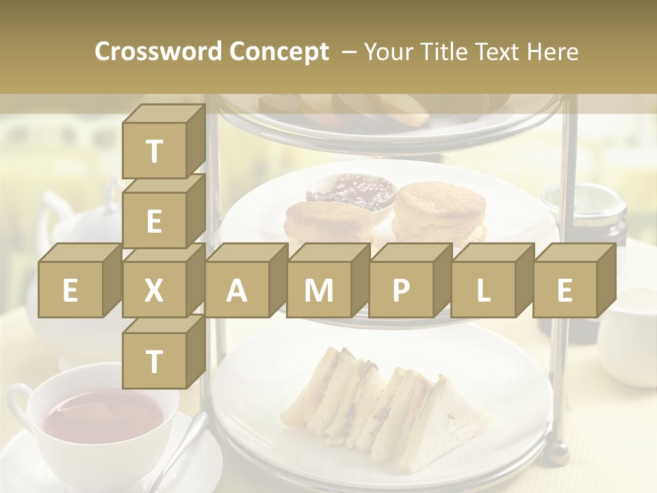 White Industry Power PowerPoint Template