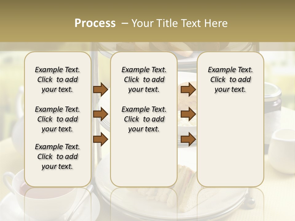 White Industry Power PowerPoint Template