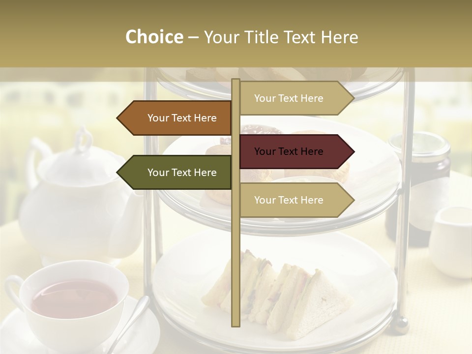 White Industry Power PowerPoint Template