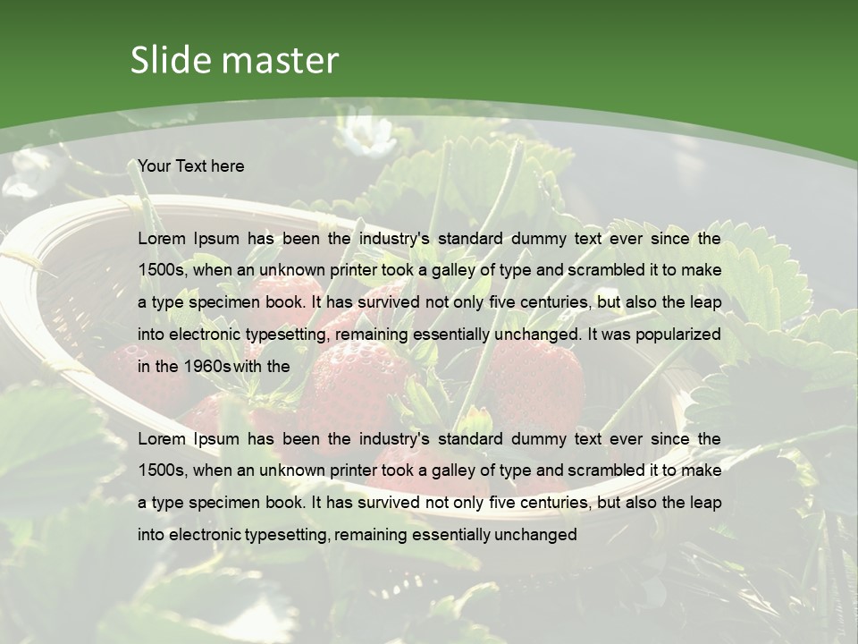 Cold Cooling Unit PowerPoint Template