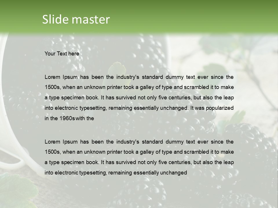 Industry Electric Switch PowerPoint Template