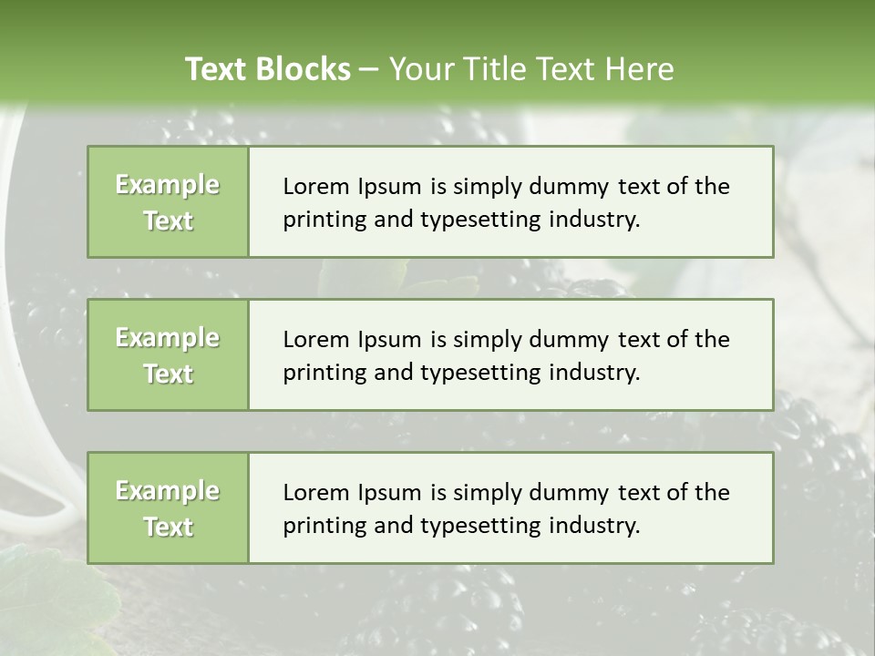 Industry Electric Switch PowerPoint Template