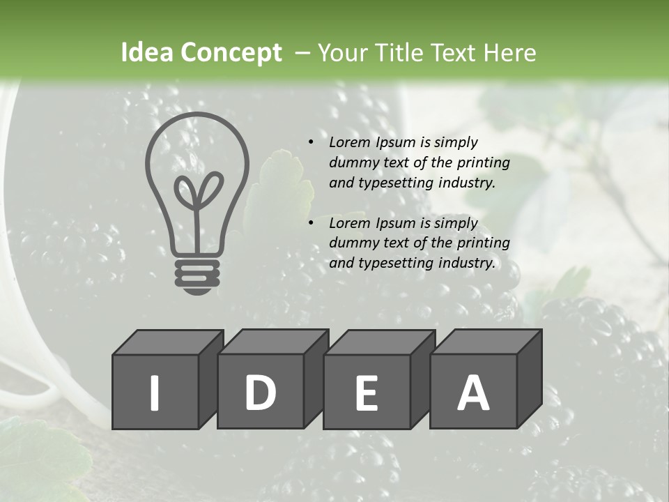 Industry Electric Switch PowerPoint Template