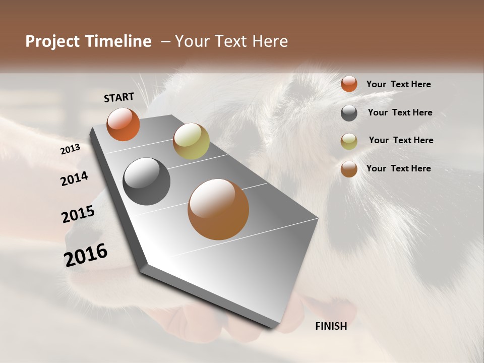 Remote Energy White PowerPoint Template