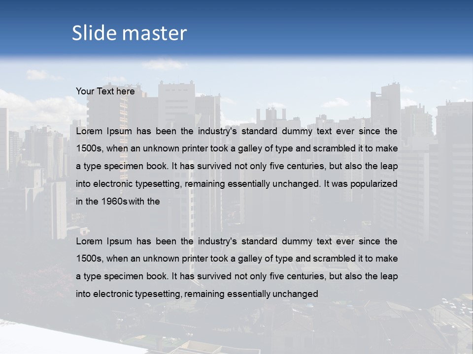 House Switch Part PowerPoint Template