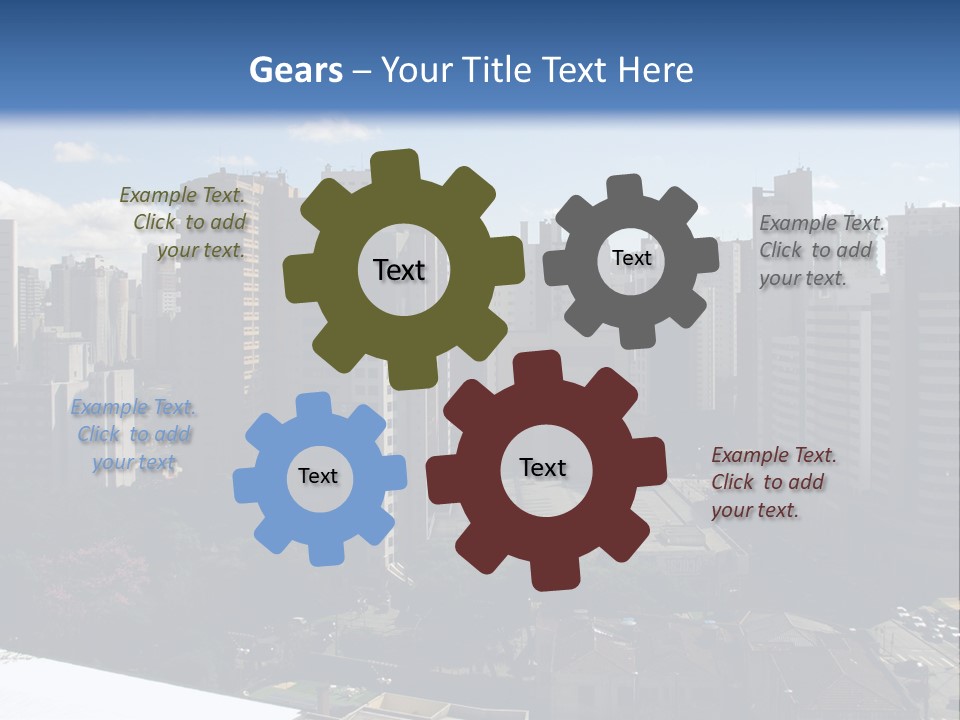 House Switch Part PowerPoint Template