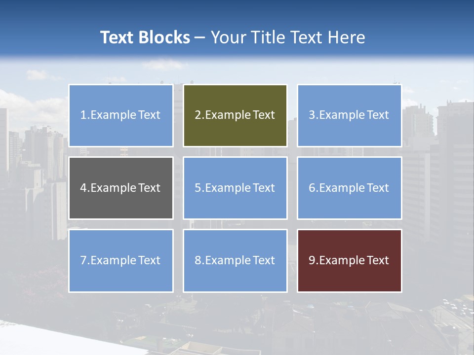 House Switch Part PowerPoint Template