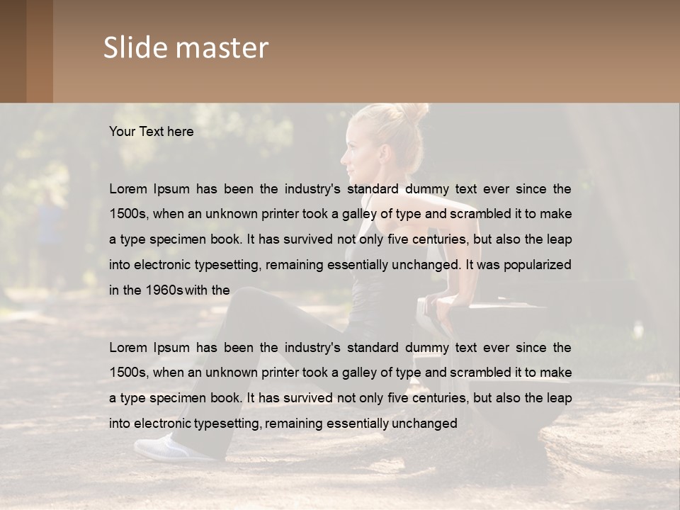 Power White Industry PowerPoint Template