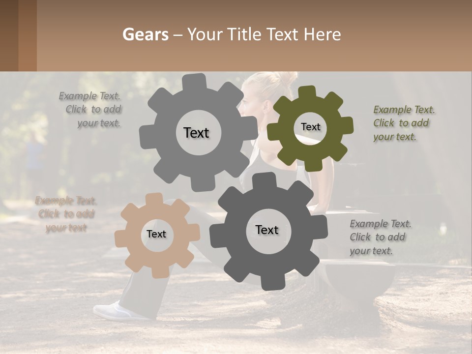 Power White Industry PowerPoint Template