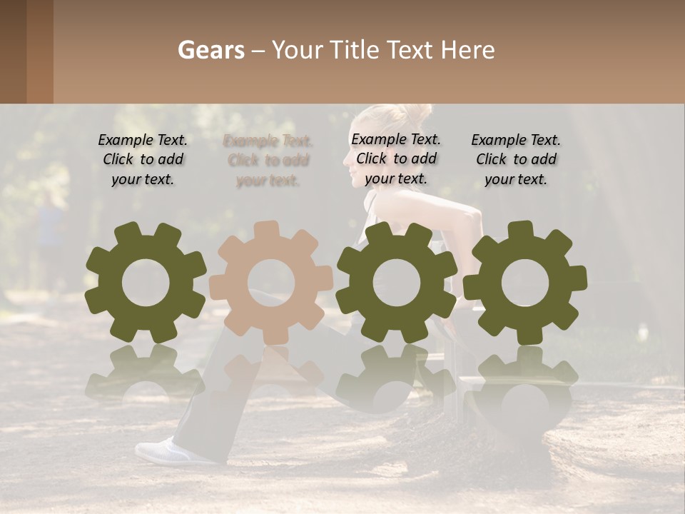 Power White Industry PowerPoint Template