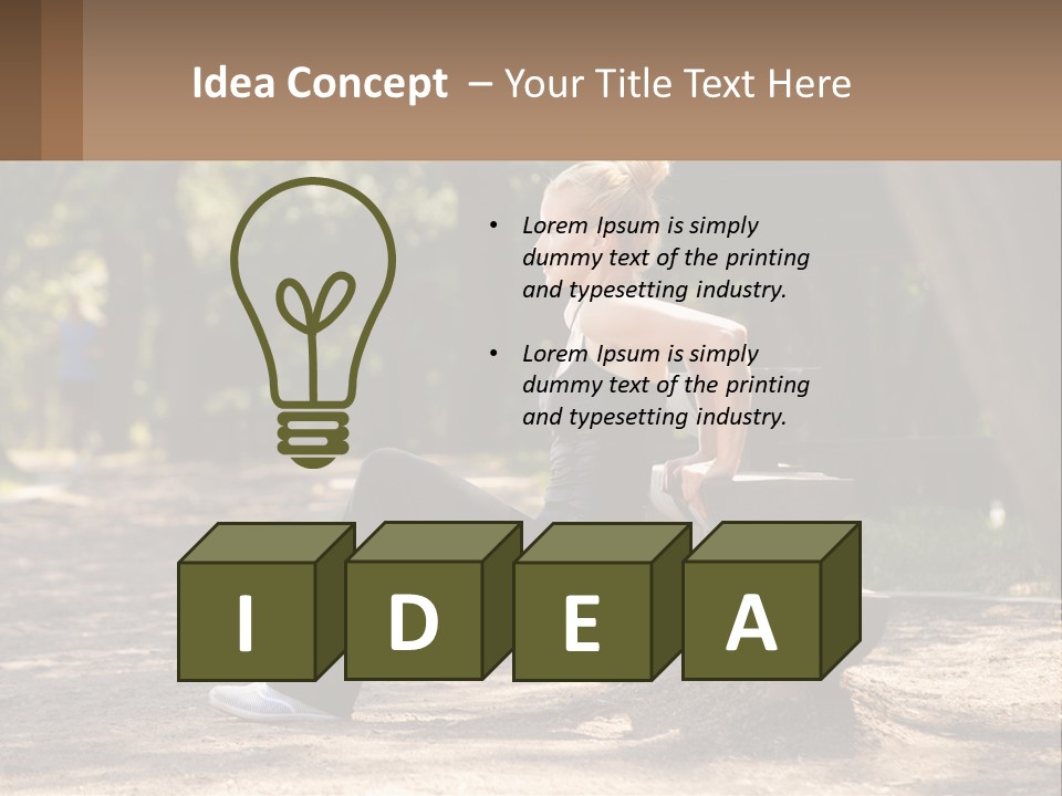 Power White Industry PowerPoint Template