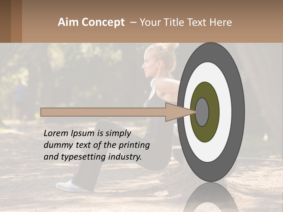 Power White Industry PowerPoint Template