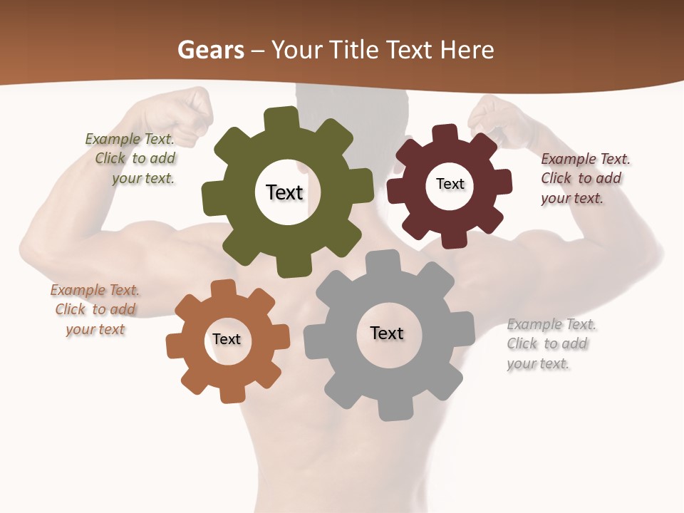 Electric Heat White PowerPoint Template