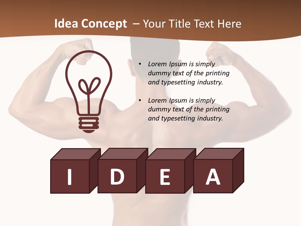 Electric Heat White PowerPoint Template