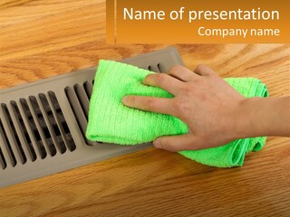 Home Air Electricity PowerPoint Template