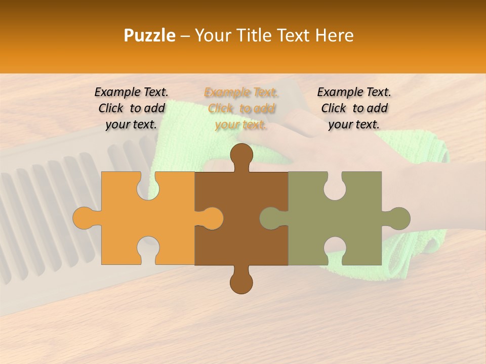 Home Air Electricity PowerPoint Template