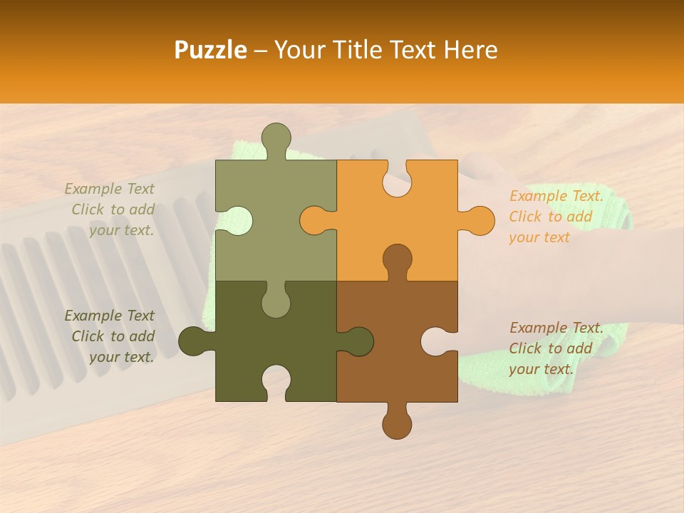 Home Air Electricity PowerPoint Template