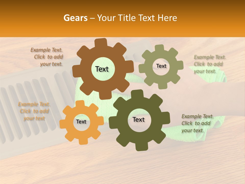 Home Air Electricity PowerPoint Template