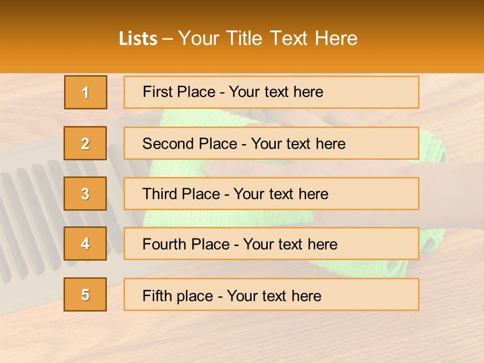 Home Air Electricity PowerPoint Template