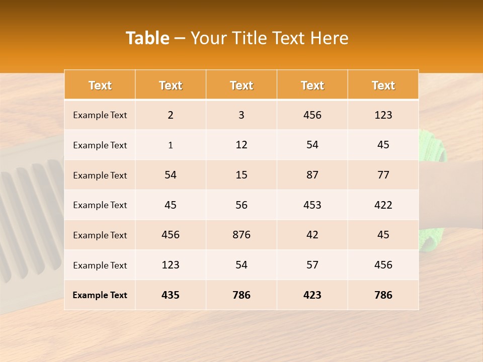 Home Air Electricity PowerPoint Template