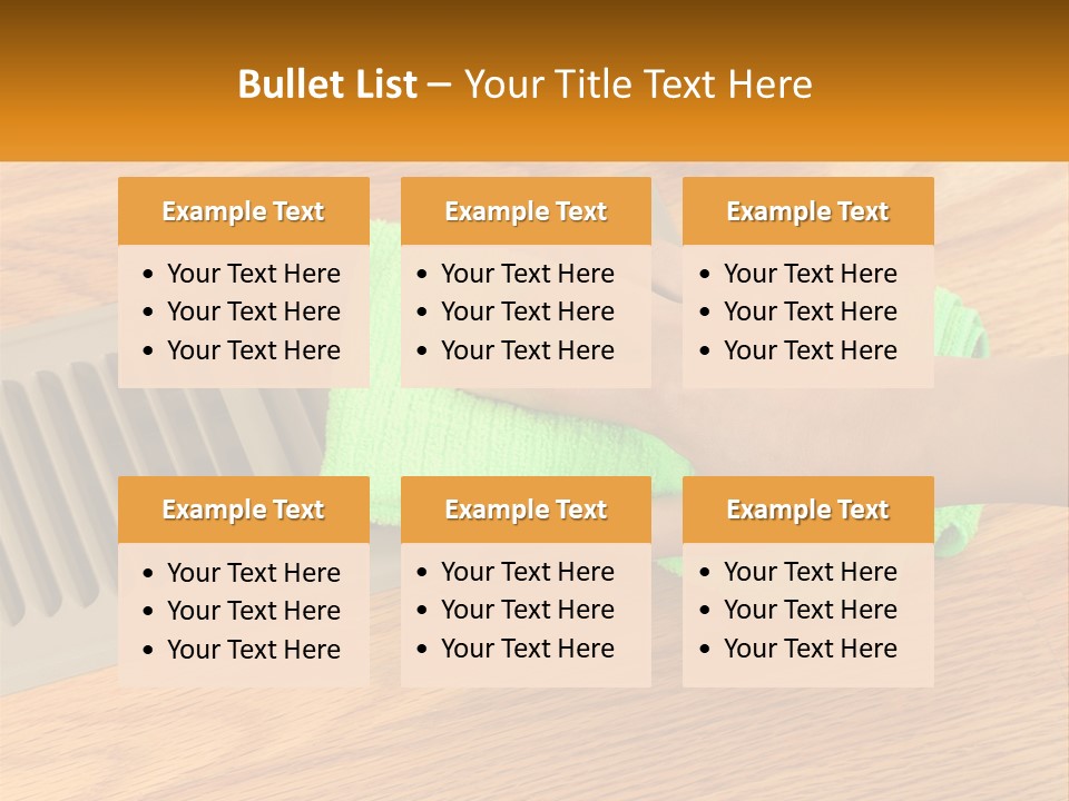 Home Air Electricity PowerPoint Template